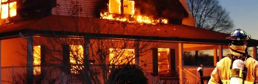 fire damage repair emergency response at a residential property affected by an active house fire in Colorado Springs, CO